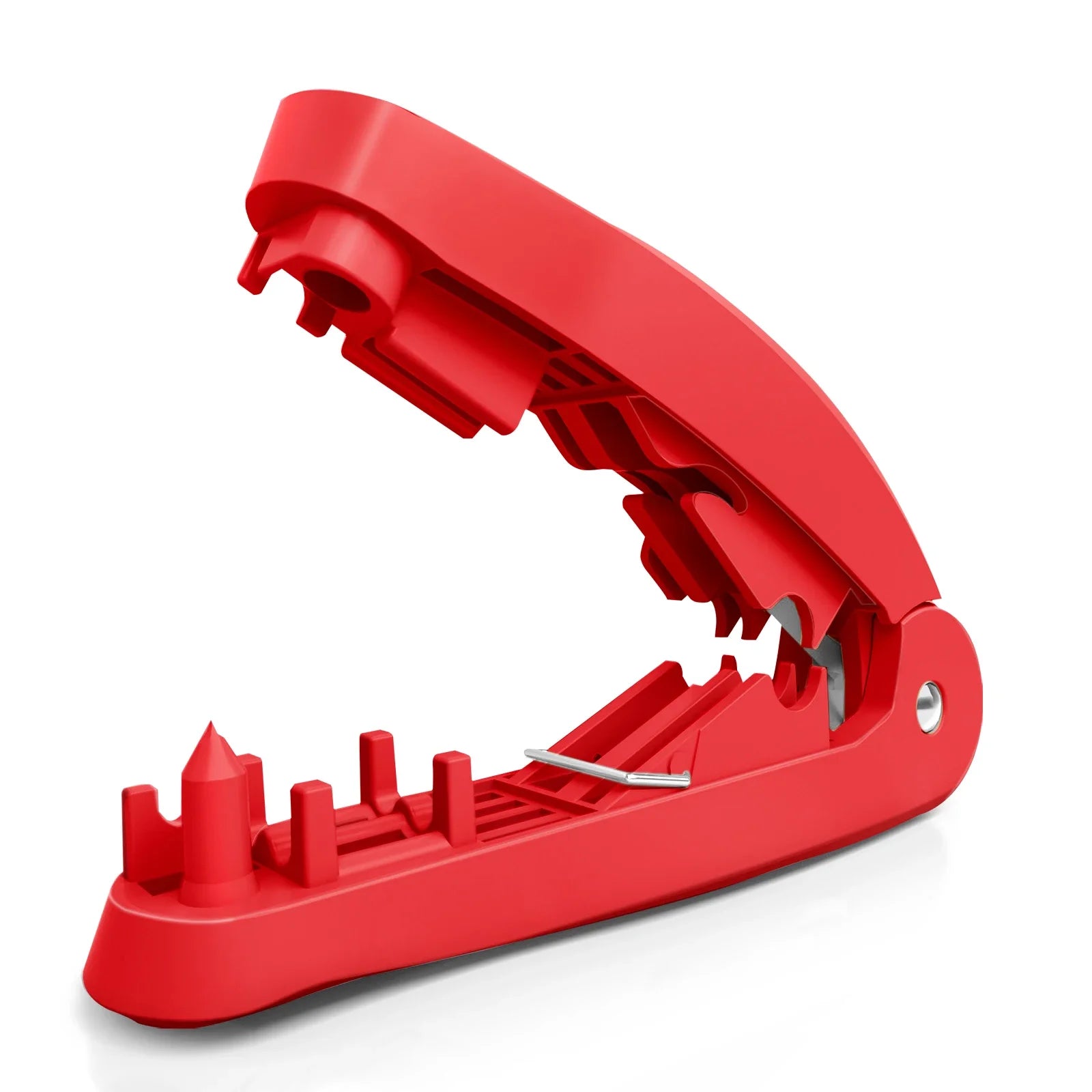 ZoeRax 4-in-1 RJ45 network cable tool with cutting, stripping, untangling, and straightening functions applies to STP/UTP cable.