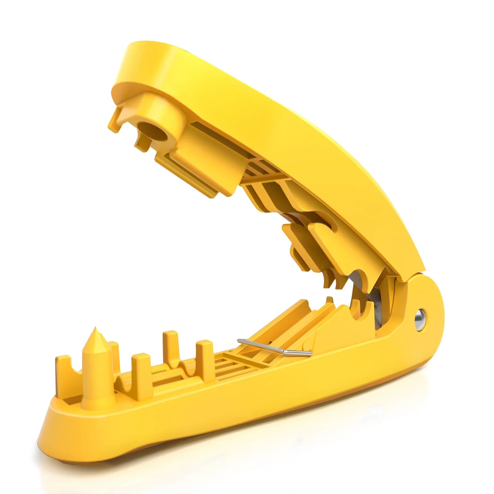 ZoeRax 4-in-1 RJ45 network cable tool with cutting, stripping, untangling, and straightening functions applies to STP/UTP cable.