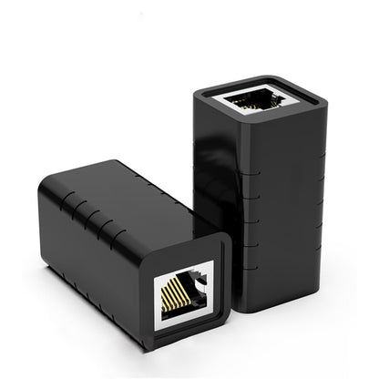 ZoeRax 2PCS RJ45 커플러, 이더넷 커플러, Cat7/Cat6/Cat5e/Cat5 이더넷 케이블 연장 어댑터 암-암용 인라인 커플러