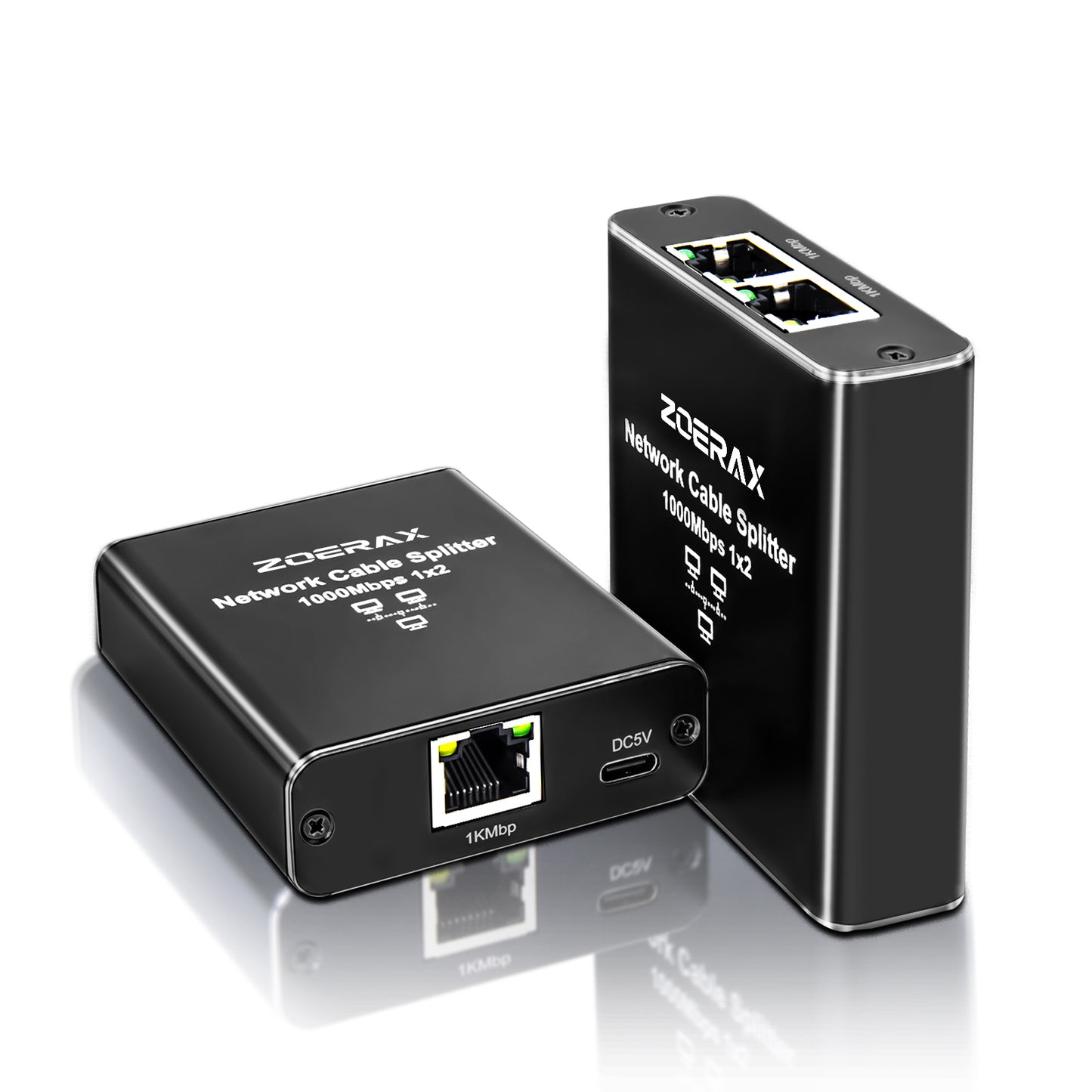 ZoeRax RJ45 분배기 1~2/3/4 이더넷 어댑터 인터넷 네트워크 케이블 연장기 RJ45 커플러 PC 노트북 TV 박스 라우터
