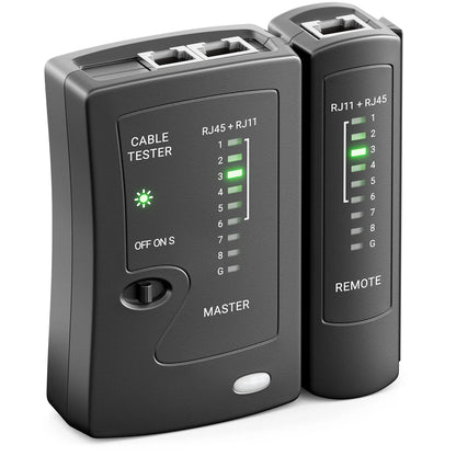 ZoeRax Digital Network Cable Tester - RJ45 RJ11 Ethernet LAN Tester for Cat5 Cat6 Cat7