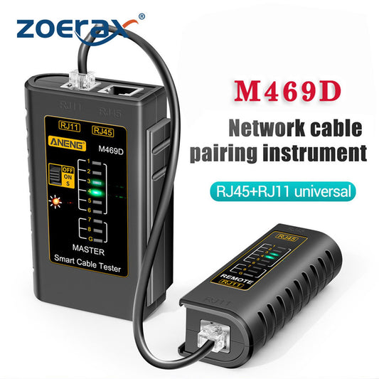 ZoeRax Network Cable Tester rj45 RJ11 Network LAN Ethernet RJ45 Cable Tester tool LAN Networking Tool network Repair